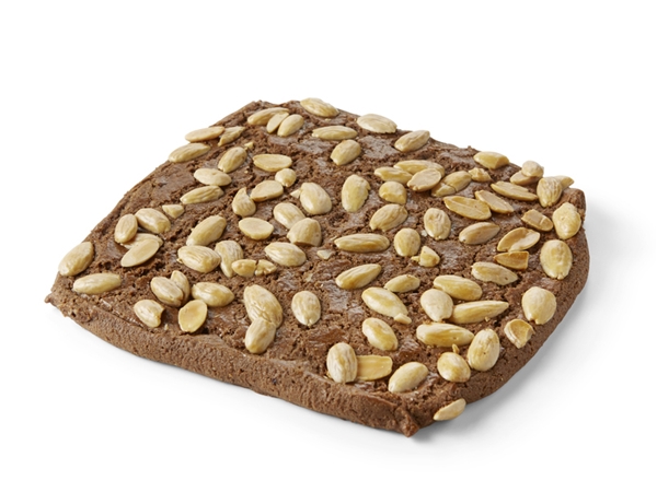 Dik speculaas met amandelen